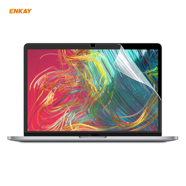 Miếng dán bảo vệ màn hình PET HD trong suốt ENKAY cho MacBook Pro 16 inch A2141 (2019), dành cho MacBook Pro 16 inch A2141 (2019)