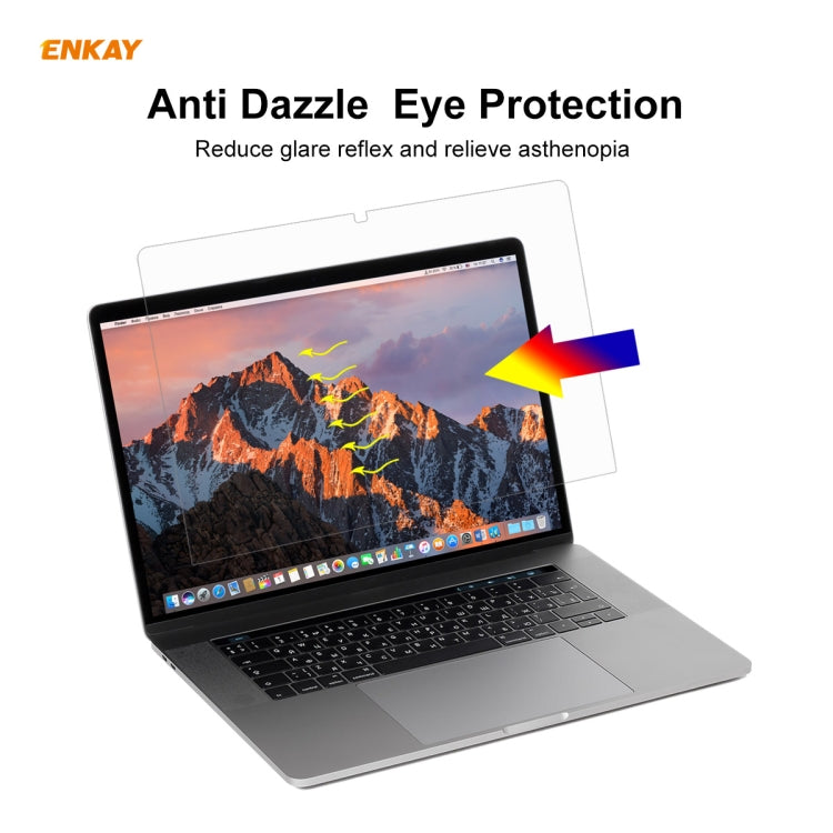 Miếng dán bảo vệ màn hình PET HD trong suốt ENKAY cho MacBook Pro 16 inch A2141 (2019), dành cho MacBook Pro 16 inch A2141 (2019)