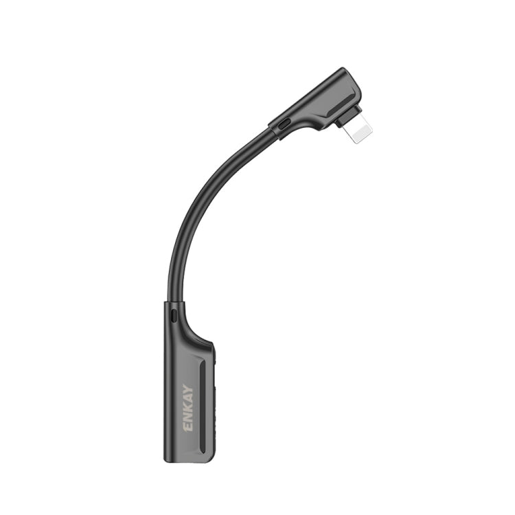 ENKAY ENK-AT102 Bộ chuyển đổi bộ sạc 8 Pin + âm thanh 8 Pin, bộ chuyển đổi hợp kim kẽm, sạc 8 Pin + âm thanh 8 Pin
