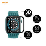 5 cái ENKAY Hat-Prince 3D Kính cường lực bảo vệ màn hình HD viền mềm PC toàn màn hình + PMMA, Dành cho Apple Watch 6/5/4/SE 44mm, Dành cho Apple Watch 6/5/4/SE 40mm