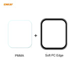 5 cái ENKAY Hat-Prince 3D Kính cường lực bảo vệ màn hình HD viền mềm PC toàn màn hình + PMMA, Dành cho Apple Watch 6/5/4/SE 44mm, Dành cho Apple Watch 6/5/4/SE 40mm