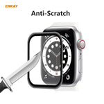 5 cái ENKAY Hat-Prince 3D Kính cường lực bảo vệ màn hình HD viền mềm PC toàn màn hình + PMMA, Dành cho Apple Watch 6/5/4/SE 44mm, Dành cho Apple Watch 6/5/4/SE 40mm