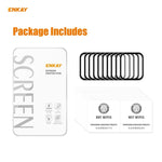 10 cái ENKAY Hat-Prince 3D Kính cường lực bảo vệ màn hình HD viền mềm PC toàn màn hình + PMMA, Dành cho Apple Watch 6/5/4/SE 44mm, Dành cho Apple Watch 6/5/4/SE 40mm
