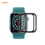 2 cái ENKAY Hat-Prince 3D Kính cường lực bảo vệ màn hình HD viền mềm PC toàn màn hình + PMMA, Dành cho Apple Watch 6/5/4/SE 44mm, Dành cho Apple Watch 6/5/4/SE 40mm