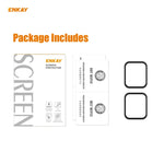 2 cái ENKAY Hat-Prince 3D Kính cường lực bảo vệ màn hình HD viền mềm PC toàn màn hình + PMMA, Dành cho Apple Watch 6/5/4/SE 44mm, Dành cho Apple Watch 6/5/4/SE 40mm
