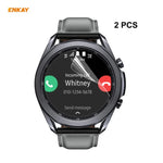 2 miếng dán màn hình PET HD trong suốt ENKAY Hat-Prince, dành cho Samsung Galaxy Watch3 45mm, dành cho Samsung Galaxy Watch3 41mm