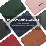 Túi đeo tay bảo vệ laptop chống nước PU đa năng 4 trong 1, kích thước 11/12 inch, 13/14 inch, 15/16 inch