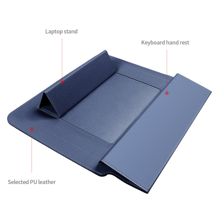 Túi đeo tay bảo vệ laptop chống nước PU đa năng 4 trong 1, kích thước 11/12 inch, 13/14 inch, 15/16 inch