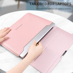 Túi đeo tay bảo vệ laptop chống nước PU đa năng 4 trong 1, kích thước 11/12 inch, 13/14 inch, 15/16 inch