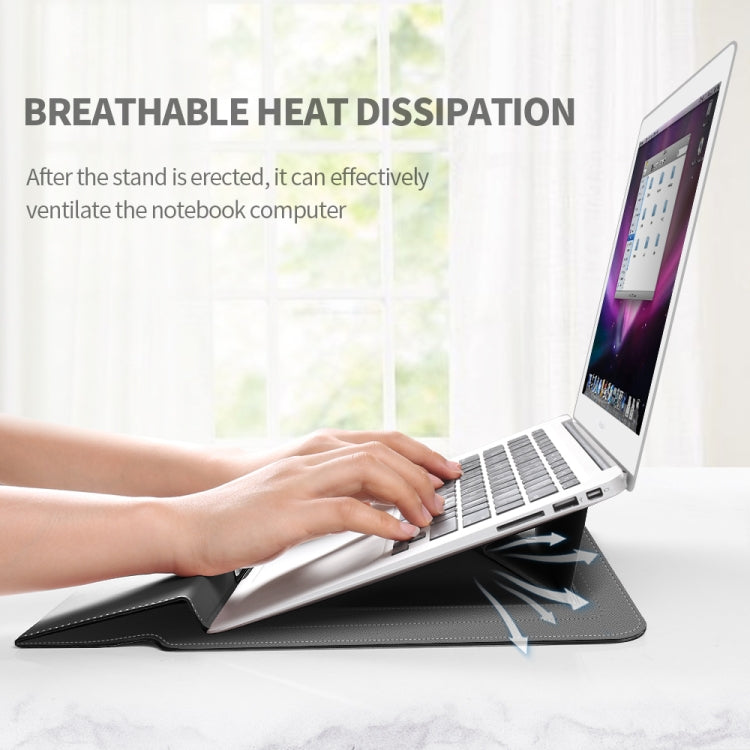 Túi đeo tay bảo vệ laptop chống nước PU đa năng 4 trong 1, kích thước 11/12 inch, 13/14 inch, 15/16 inch