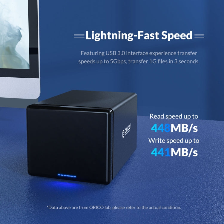Vỏ ổ cứng USB3.0 2 khoang có Raid ORICO NS200RU3, NS200RU3