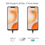 Bộ sạc du lịch 2 trong 1 PD 20W cổng USB-C / Type-C đơn + bộ cáp dữ liệu sạc nhanh 3A PD 3.0 USB-C / Type-C to USB-C / Type-C dài 1m, phích cắm Mỹ, 20W 1m
