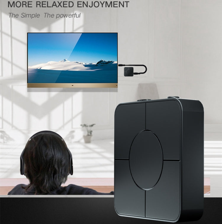 KN326 bộ thu phát âm thanh Bluetooth 5.0 hai trong một, bộ chuyển đổi Bluetooth cho gọi rảnh tay