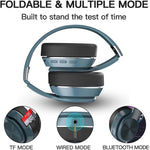 Tai nghe Bluetooth gập đeo đầu VJ320 5.0 hỗ trợ thẻ TF có mic VJ320 đen, VJ320 xanh, VJ320 đỏ, VJ320 trắng