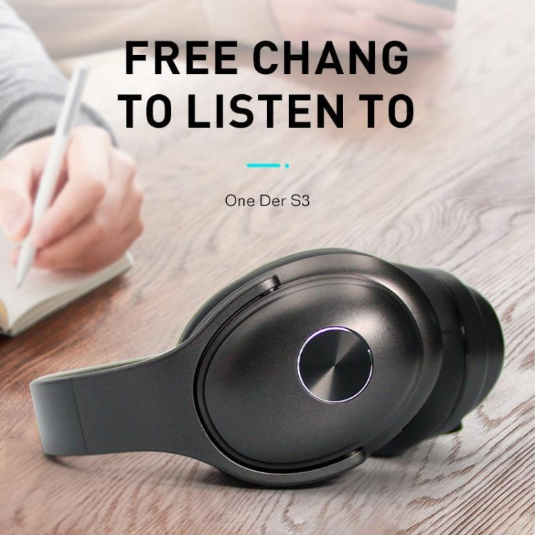 Tai nghe và loa di động OneDer S3 2 trong 1 tai nghe Bluetooth không dây chống ồn chụp tai stereo