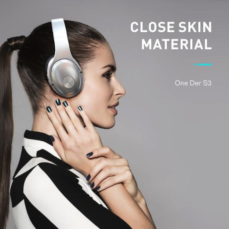 Tai nghe và loa di động OneDer S3 2 trong 1 tai nghe Bluetooth không dây chống ồn chụp tai stereo