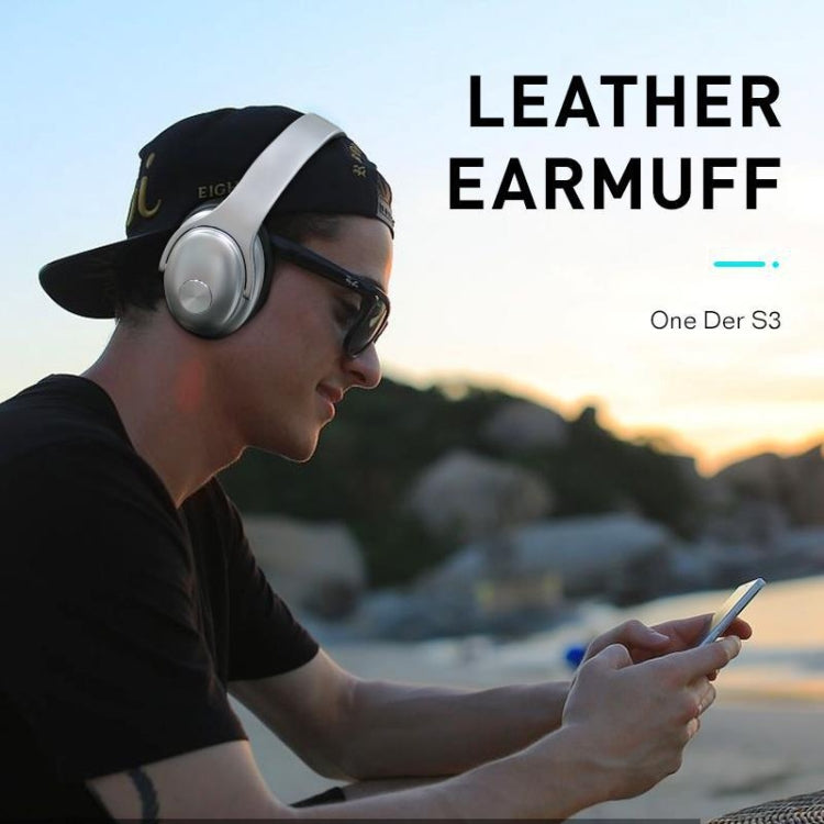 Tai nghe và loa di động OneDer S3 2 trong 1 tai nghe Bluetooth không dây chống ồn chụp tai stereo