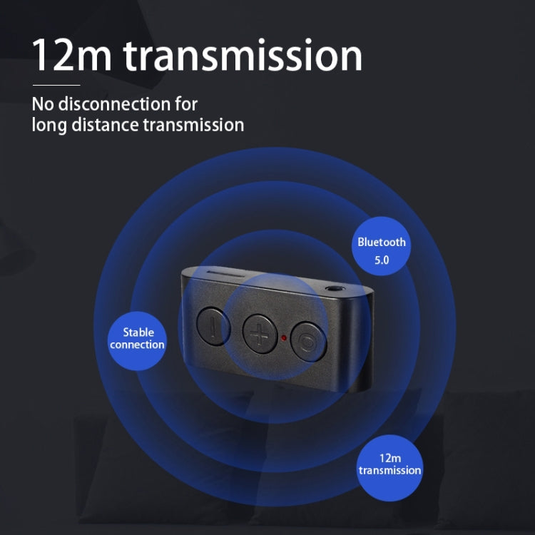 BR03 thẻ nhận Bluetooth 5.0 cho xe hơi, loa, nhạc, bộ thu âm thanh không dây Bluetooth gọi rảnh tay