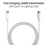SDC-20W Bộ sạc du lịch 2 trong 1 PD 20W USB-C / Type-C + Bộ cáp dữ liệu sạc nhanh 3A PD3.0 USB-C / Type-C sang 8 Pin, Chiều dài cáp: 1m, Phích cắm US, Phích cắm EU, Phích cắm UK