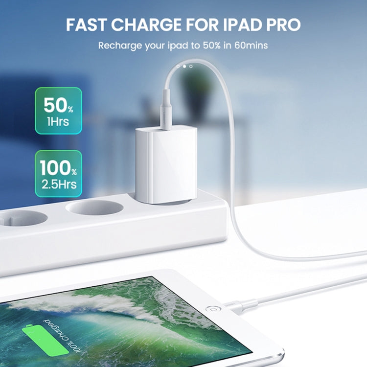 SDC-20W Bộ sạc du lịch 2 trong 1 PD 20W USB-C / Type-C + Bộ cáp dữ liệu sạc nhanh 3A PD3.0 USB-C / Type-C sang 8 Pin, Chiều dài cáp: 1m, Phích cắm US, Phích cắm EU, Phích cắm UK