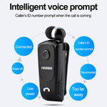 Tai nghe Bluetooth chống trộm F920 CSR4.1 cáp rút, nhắc nhở rung cuộc gọi, màu đen, trắng, vàng, bạc, xám