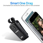 Tai nghe Bluetooth chống trộm F920 CSR4.1 cáp rút, nhắc nhở rung cuộc gọi, màu đen, trắng, vàng, bạc, xám