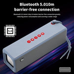 Loa Bluetooth T&G TG271 TWS Subwoofer với Dây Dù, Hỗ trợ USB/AUX/Thẻ TF/FM