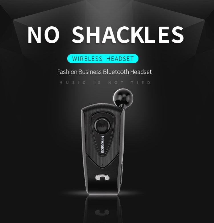 Tai nghe Bluetooth chống trộm F930 CSR4.1 cáp rút, nhắc nhở rung cuộc gọi, màu bạc