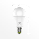 Bóng đèn thông minh LED RGBCW 7W E27 WIFI cho nhà thông minh không dây