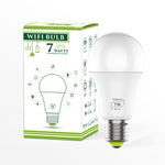 Bóng đèn thông minh LED RGBCW 7W E27 WIFI cho nhà thông minh không dây