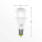 Bóng đèn thông minh LED 9W E27 RGBCW WIFI, ánh sáng tự động không dây cho nhà thông minh, 220V