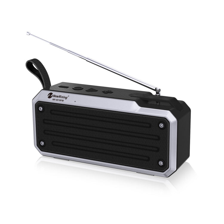 Loa Bluetooth stereo TWS di động NewRixing NR4018FM, hỗ trợ thẻ TF / FM / AUX 3.5mm / USB / gọi rảnh tay