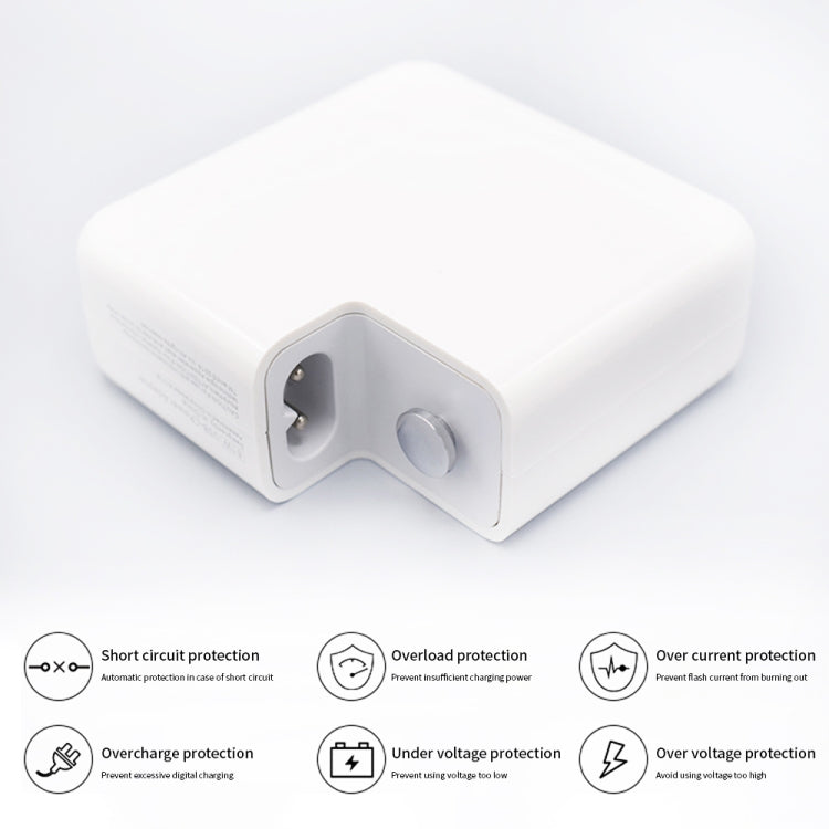 Bộ sạc laptop PD USB-C / Type-C 96W PD-96W cho MacBook Pro 16 inch (A2141), Phích cắm EU, Phích cắm Mỹ, Phích cắm Anh, Phích cắm Úc