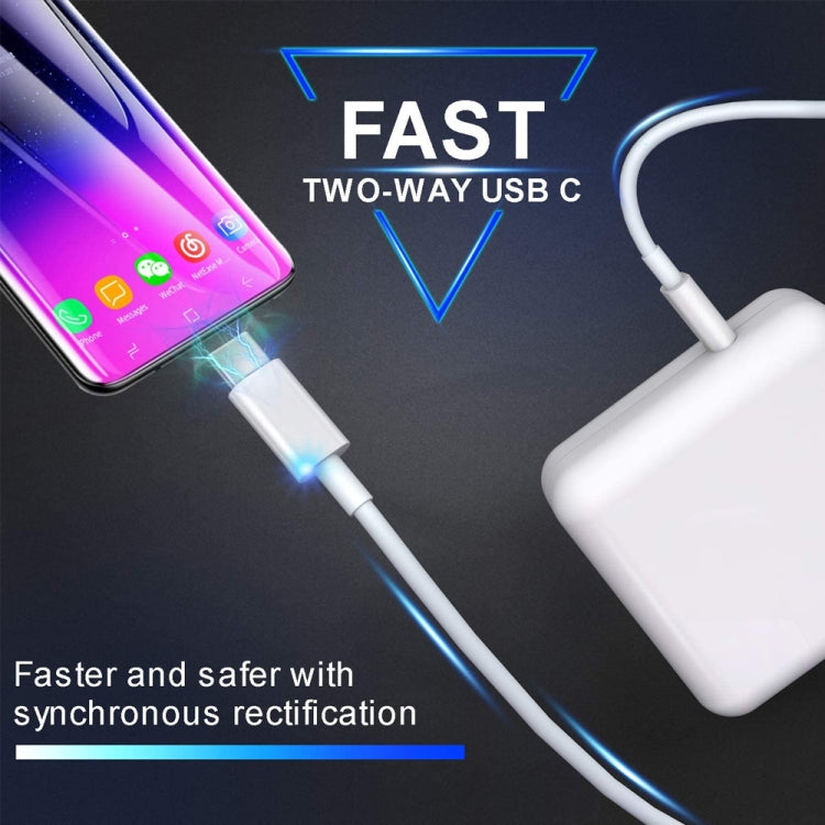 Bộ sạc laptop PD USB-C / Type-C 96W PD-96W + Cáp sạc nhanh USB-C / Type-C 5A dài 2m cho MacBook Pro, Phích cắm EU, Phích cắm Mỹ, Phích cắm Anh