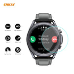 Bộ 2 trong 1 Ốp TPU mềm mạ điện + Miếng dán kính cường lực 0.2mm 9H 2.15D cạnh cong ENKAY Hat-Prince, dành cho Samsung Galaxy Watch 3 41mm