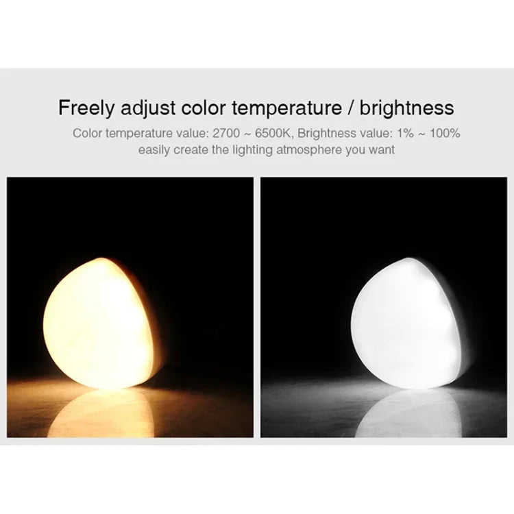 FUT017 bóng đèn LED trắng kép 6W, điều khiển RF 2.4GHz, hỗ trợ Wifi, điều chỉnh nhiệt độ màu và độ sáng, có thể điều chỉnh độ mờ