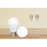 FUT017 bóng đèn LED trắng kép 6W, điều khiển RF 2.4GHz, hỗ trợ Wifi, điều chỉnh nhiệt độ màu và độ sáng, có thể điều chỉnh độ mờ