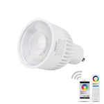 Bóng đèn LED FUT107 GU10 6W CCT trắng đôi, đèn chiếu điểm cho phòng ngủ và phòng khách