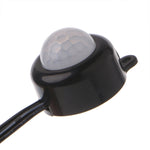 Công tắc cảm biến chuyển động hồng ngoại PIR cơ thể người DC 5-24V/5A có phích cắm cho thanh đèn LED