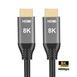 Cáp HDMI2.1 8K 120Hz độ nét cao động, chiều dài cáp: 1m, 120Hz 1m