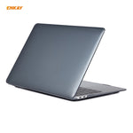 Bộ 3 trong 1 Ốp bảo vệ laptop trong suốt ENKAY + Phiên bản EU Màng bảo vệ bàn phím TPU + Bộ nút chống bụi cho MacBook Air 13.3 inch A1932 (2018), Dành cho MacBook Air 13.3 inch A1932 (2018)