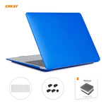 Bộ 3 trong 1 ốp bảo vệ laptop mờ ENKAY + miếng dán bàn phím TPU phiên bản EU + bộ nút chống bụi cho MacBook Air 13.3 inch A2179 & A2337 (2020), dành cho MacBook Air 13.3 inch A2179 (2020)