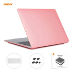 Bộ 3 trong 1 ốp bảo vệ laptop mờ ENKAY + miếng dán bàn phím TPU phiên bản EU + bộ nút chống bụi cho MacBook Air 13.3 inch A2179 & A2337 (2020), dành cho MacBook Air 13.3 inch A2179 (2020)