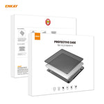 Bộ 3 trong 1 ốp bảo vệ laptop pha lê ENKAY + miếng dán bàn phím TPU phiên bản EU + bộ nút chống bụi cho MacBook Pro 16 inch A2141 (có Touch Bar), dành cho MacBook Pro 16 inch A2141 (có Touch Bar)