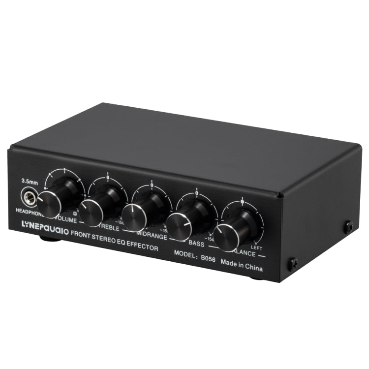 Bộ trộn 3 kênh Bộ khuếch đại stereo trước Điều chỉnh cao / trung / trầm, Nguồn USB 5V, Phích cắm Mỹ, B056