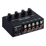 Bộ Khuếch Đại Tín Hiệu Stereo Trước 1 Vào 4 Ra, Điều Chỉnh Âm Lượng Đầu Ra Độc Lập Giao Diện RCA Không Mất Âm Thanh Bộ Phân Phối, Phích Cắm Mỹ, B029
