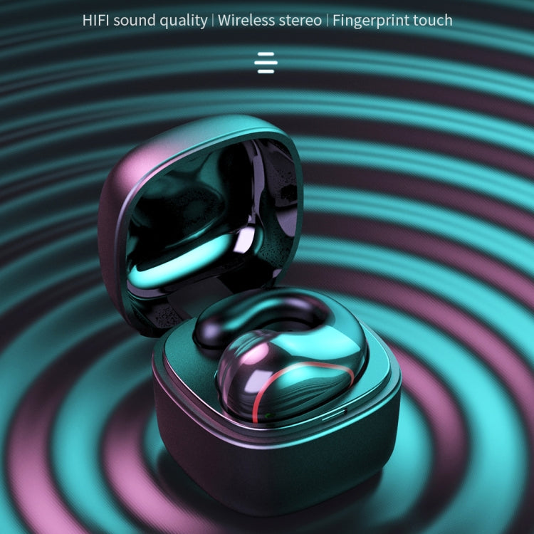 Tai nghe Bluetooth T25 5.0 chụp tai một bên vô hình không dây gọi HD thời gian chờ siêu dài tai nghe dẫn truyền xương