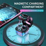 Tai nghe Bluetooth T25 5.0 chụp tai một bên vô hình không dây gọi HD thời gian chờ siêu dài tai nghe dẫn truyền xương