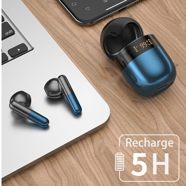 Tai nghe Bluetooth không dây TWS J28 hiển thị kỹ thuật số LED âm nhạc HIFI thể thao