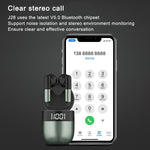 Tai nghe Bluetooth không dây TWS J28 hiển thị kỹ thuật số LED âm nhạc HIFI thể thao